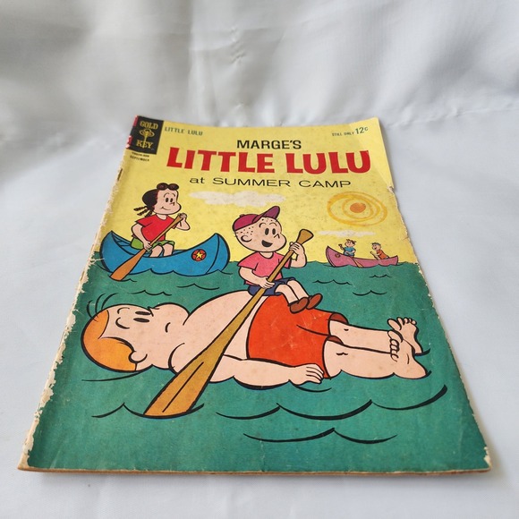 Marge's Little Lulu at Summer Camp #173 comic Book Gold Key September Vintage - Picture 2 of 11